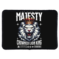 The Lion King Of Majesty Rectangle Patch | Artistshot