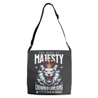 The Lion King Of Majesty Adjustable Strap Totes | Artistshot