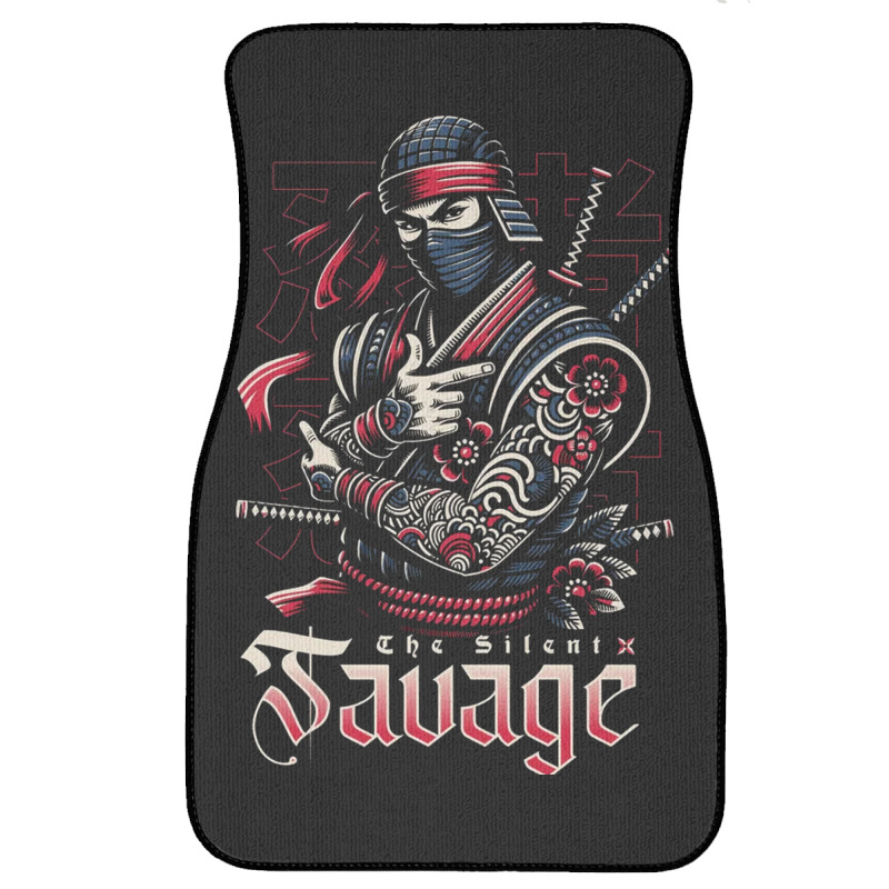 The Silent Savage Front Car Mat | Artistshot