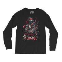 The Silent Savage Long Sleeve Shirts | Artistshot