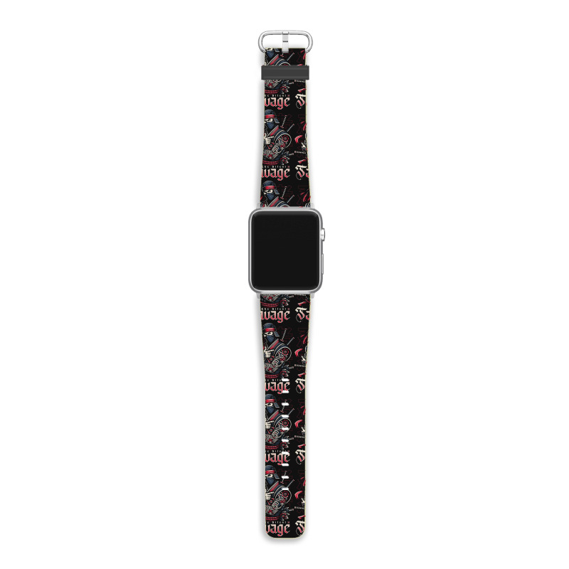 The Silent Savage Apple Watch Band | Artistshot