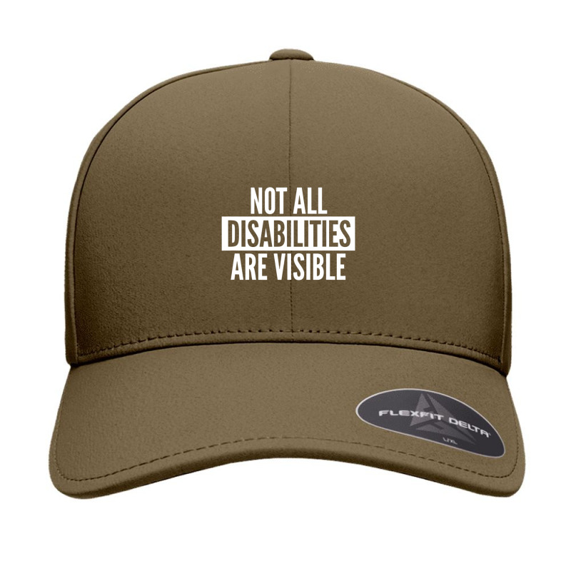 Not All Disabilities Are Visible Seamless Cap by cm-arts | Artistshot