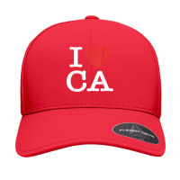 I Heart Ca Love California T Shirt Seamless Cap | Artistshot