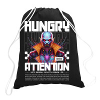 The Vampire's Attention Was Hungry Drawstring Bags | Artistshot