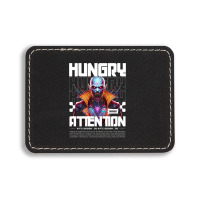 The Vampire's Attention Was Hungry Rectangle  Leatherette Patch | Artistshot