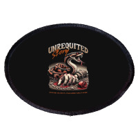 Unrequited Story Oval Patch | Artistshot