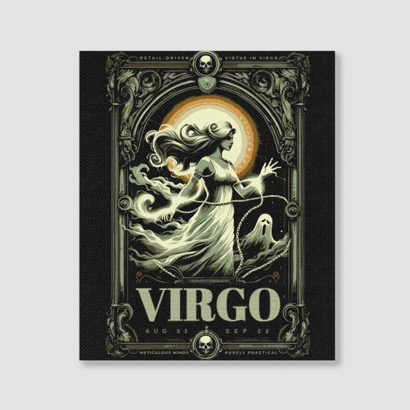 Virgo Portrait Canvas Print | Artistshot