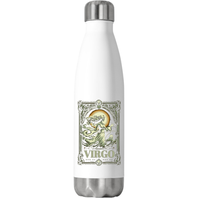 Virgo Stainless Steel Water Bottle | Artistshot