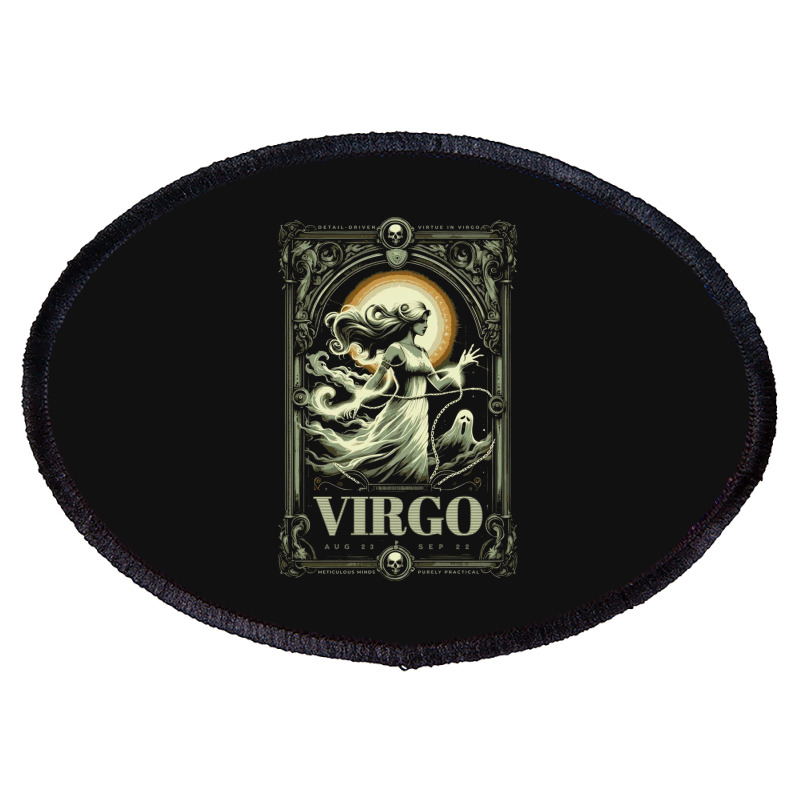 Virgo Oval Patch | Artistshot