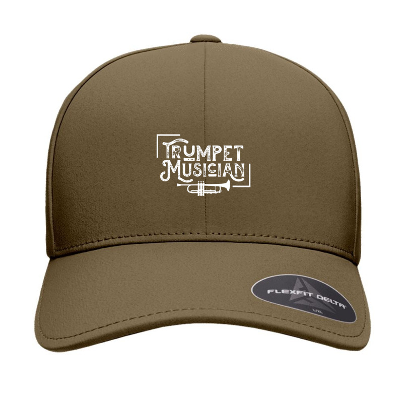 Trumpet Musician Player Trumpeter Seamless Cap by cm-arts | Artistshot