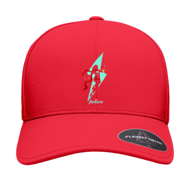 Ms Lightning Bolt Silhouette Seamless Cap by LawrenceRisner | Artistshot