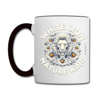 White Lion Nature King Coffee Mug | Artistshot