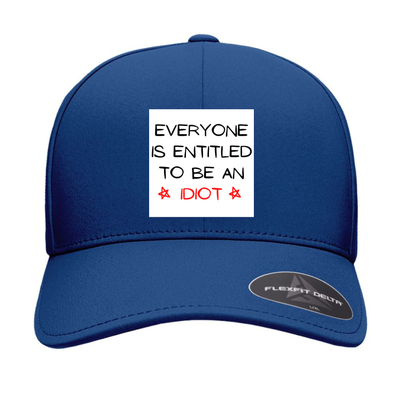 Everyone Is Entitled To Be An Idiot (5) Seamless Cap by LUISRIVER | Artistshot