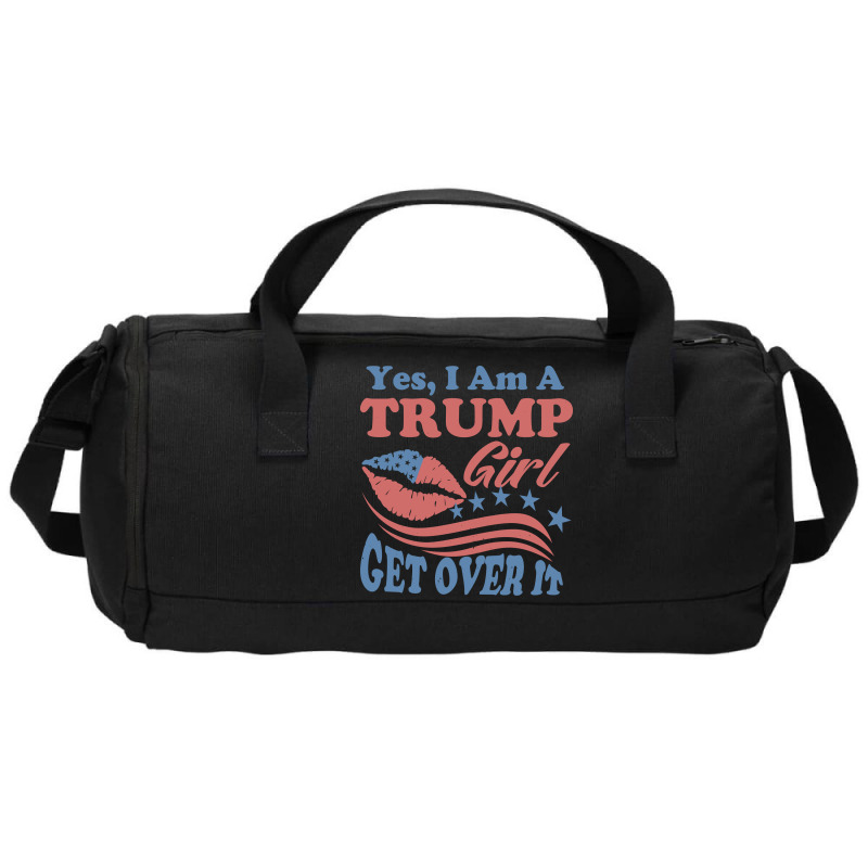 Yest I Am A Trump Girl 3 Duffel Bag | Artistshot