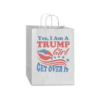 Yest I Am A Trump Girl 3 Mart Paper Bag -13 X 7 X 17 | Artistshot