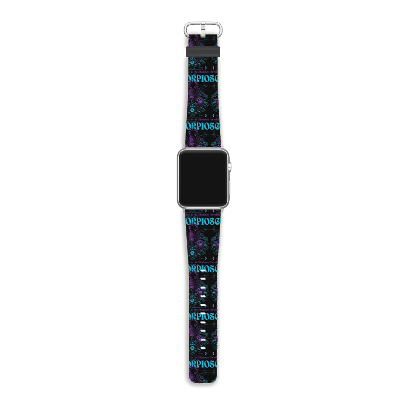 Zodiac Scorpio Vintage Apple Watch Band | Artistshot