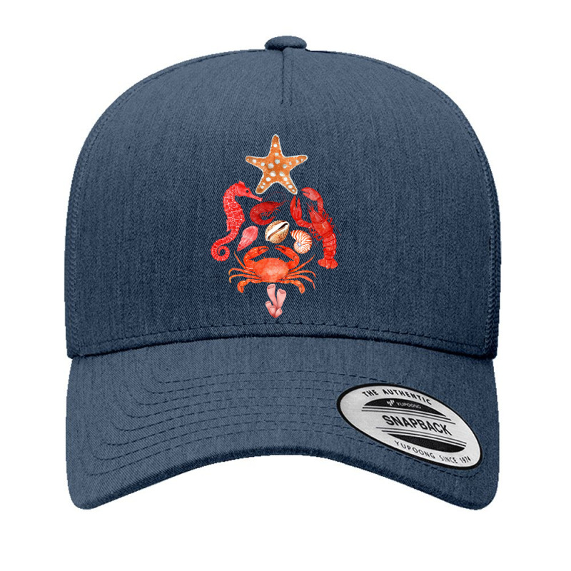 Crustaceancore Christmas, Crab Lobster, Crustaceancore Vintage, Ocean  Yupoong Trucker Cap | Artistshot