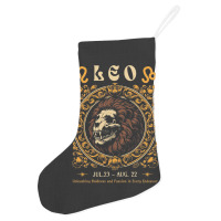 Zodiac Skull Lion Leo Vintage Holiday Stocking | Artistshot