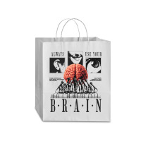 Always Use Your Brain Traveler Paper Bag -13 X 6 X 15 3/4 | Artistshot