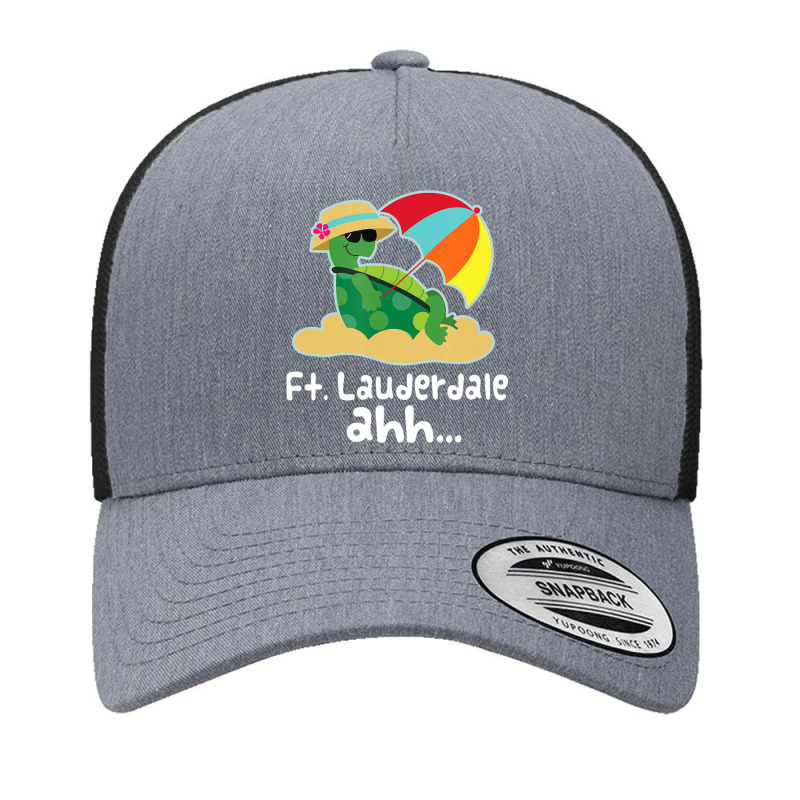 Ft. Lauderdale Florida Beach Vacation Yupoong Trucker Cap by Bertrand Angulo | Artistshot