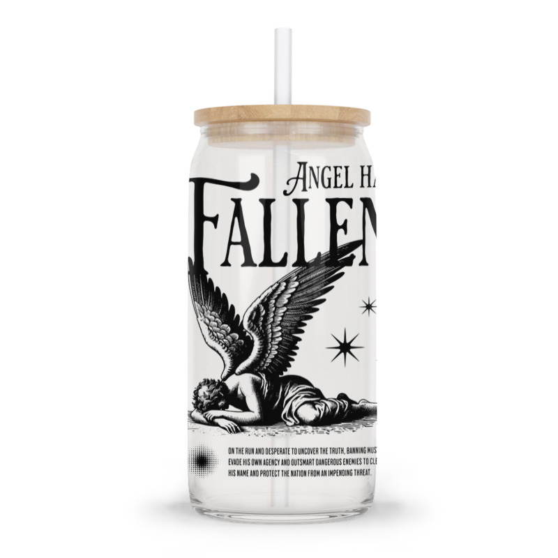 Angel Has Fallen Glass Tumbler | Artistshot