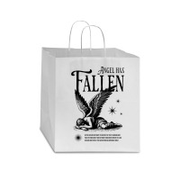 Angel Has Fallen Star Paper Bag - 13 X 7 X 13 | Artistshot