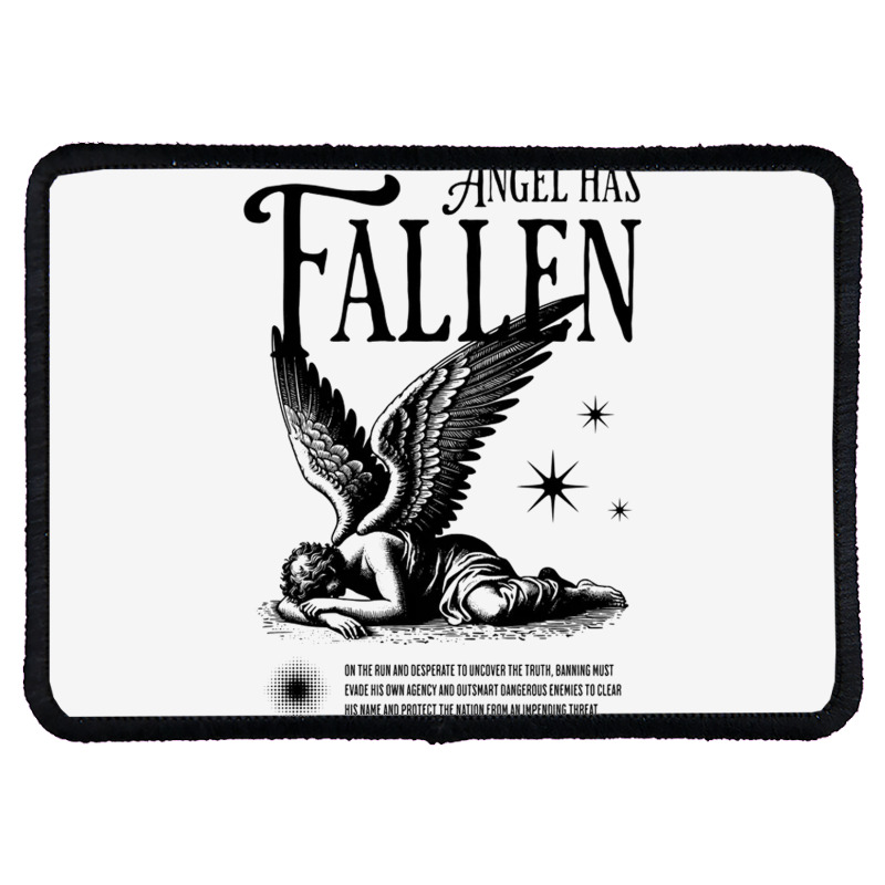 Angel Has Fallen Rectangle Patch | Artistshot