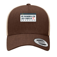 My Password Is The Last 8 Digits Of Pi Day Stem Math Teacher T Shirt Yupoong Trucker Cap | Artistshot