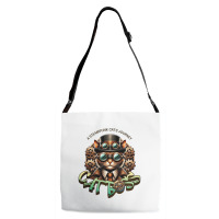 Cat Boss, A Steampunk Cat's Journey Adjustable Strap Totes | Artistshot