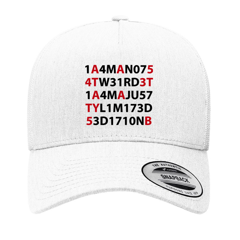 I’m Not Weird, I’m Just Limited Edition - 1 4m N07 W31rd 1 4m Ju57 Yupoong Trucker Cap by JONAHANDERSON | Artistshot