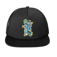 Scoob! Title Stacked Foam Snapback Hat | Artistshot