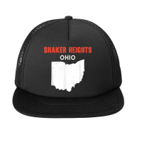 Shaker Heights Ohio Usa State America Travel Ohioan Foam Snapback Hat | Artistshot