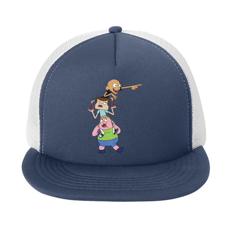 Cn Clarence Best Friends Stack Foam Snapback hat by laughingtuy | Artistshot