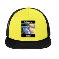 Yellow House Outlet Niagara Falls Foam Snapback Hat | Artistshot