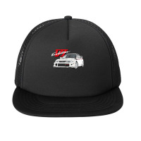 Mitsubish Evo Vi Tommy Makinen Edition White Foam Snapback Hat | Artistshot