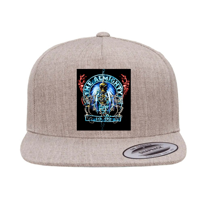 The Almighty, Donington Park 1992, The Almighty, Donington, Park, 1992 5 panel snapback cap by cm-arts | Artistshot