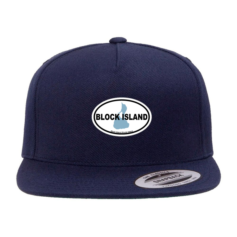 Block Island. 5 panel snapback cap by cm-arts | Artistshot