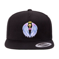 Angel Travis 5 Panel Snapback Cap | Artistshot