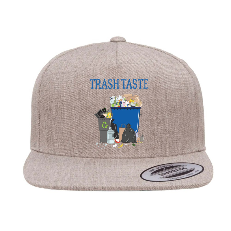 Trash Taste 5 panel snapback cap by cm-arts | Artistshot