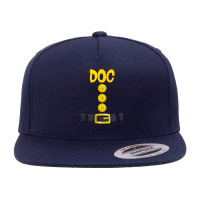 Doc Halloween Dwarf Costume Color Matching 5 Panel Snapback Cap | Artistshot