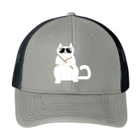 Cat Drummer Music Lover Musician Instrumentalist Kitty Premium T Shirt Pa Trucker Cap | Artistshot