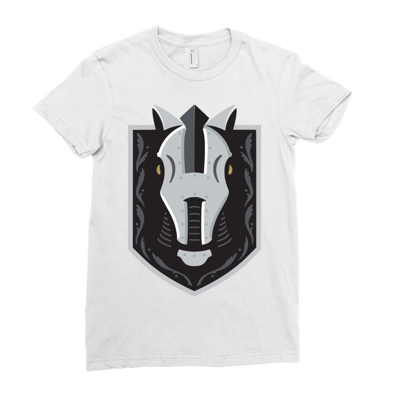 The-henderson-silver-knights-pen Ladies Fitted T-Shirt by bispo | Artistshot