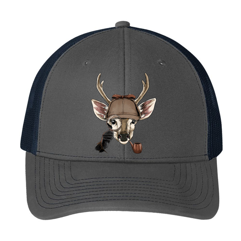 Detective Deer Spy Inspector Private Investigator Deer Lover Pa Trucker Cap by Dapper | Artistshot