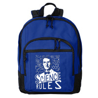 Bill Nye Science Rules, The Bill Nye Science Rules, Bill Nye Science R Basic Backpack | Artistshot