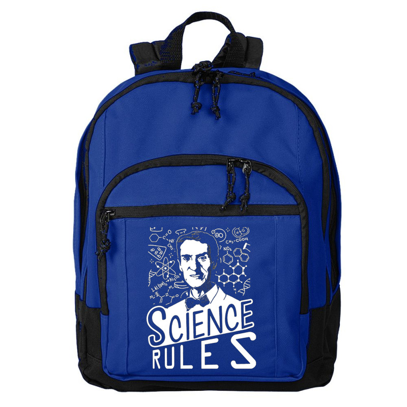 Bill Nye Science Rules, The Bill Nye Science Rules, Bill Nye Science R Basic Backpack | Artistshot