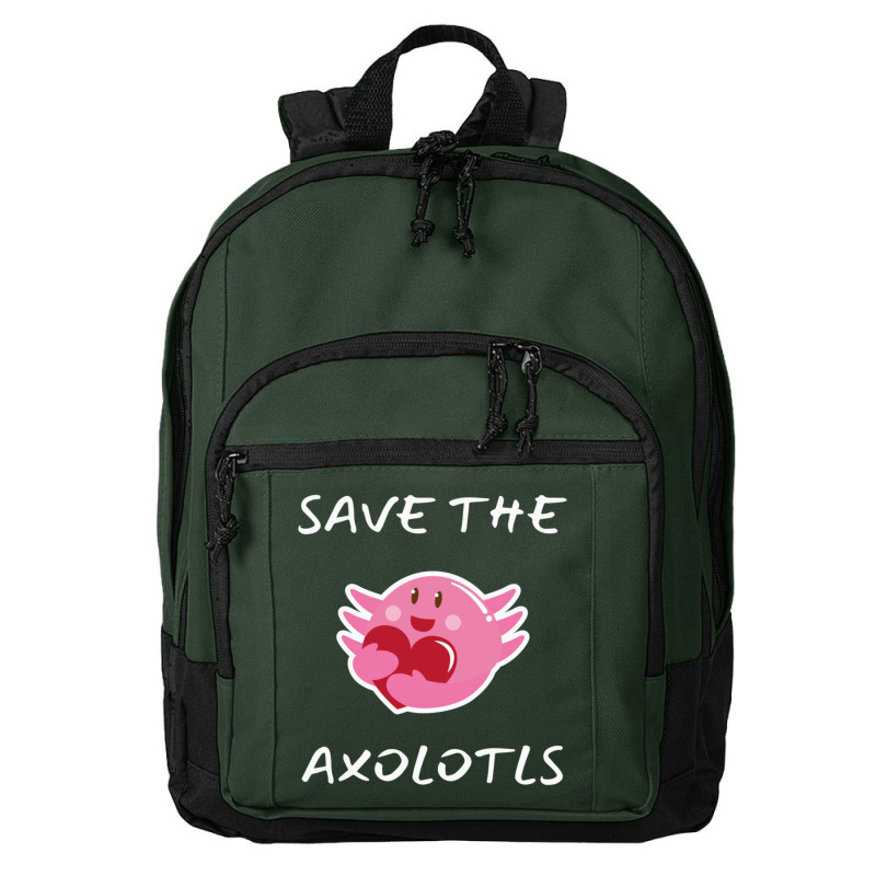 Save The Axolotls  For Animals Lovers Basic Backpack | Artistshot