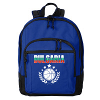 Bulgaria Basketball Fans Jersey Bulgarian Flag Sport Lovers T Shirt Basic Backpack | Artistshot