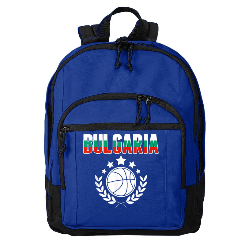 Bulgaria Basketball Fans Jersey Bulgarian Flag Sport Lovers T Shirt Basic Backpack | Artistshot