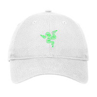 Snake And Dragon Game Adjustable Cap | Artistshot