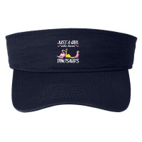 Just A Girl Who Loves Dinosaurs Dinosaur Fashion Visor | Artistshot